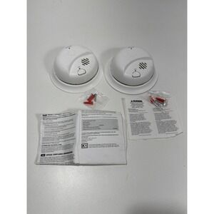 BRK‎ 1 Pair PACK FIRST ALERT SMI110 SMOKE ALARM BATTERY POWERED